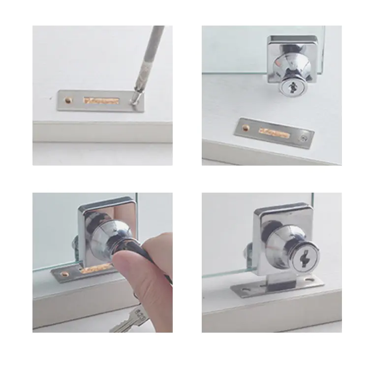 glass display cabinet locks chinese drawer lock DIgao