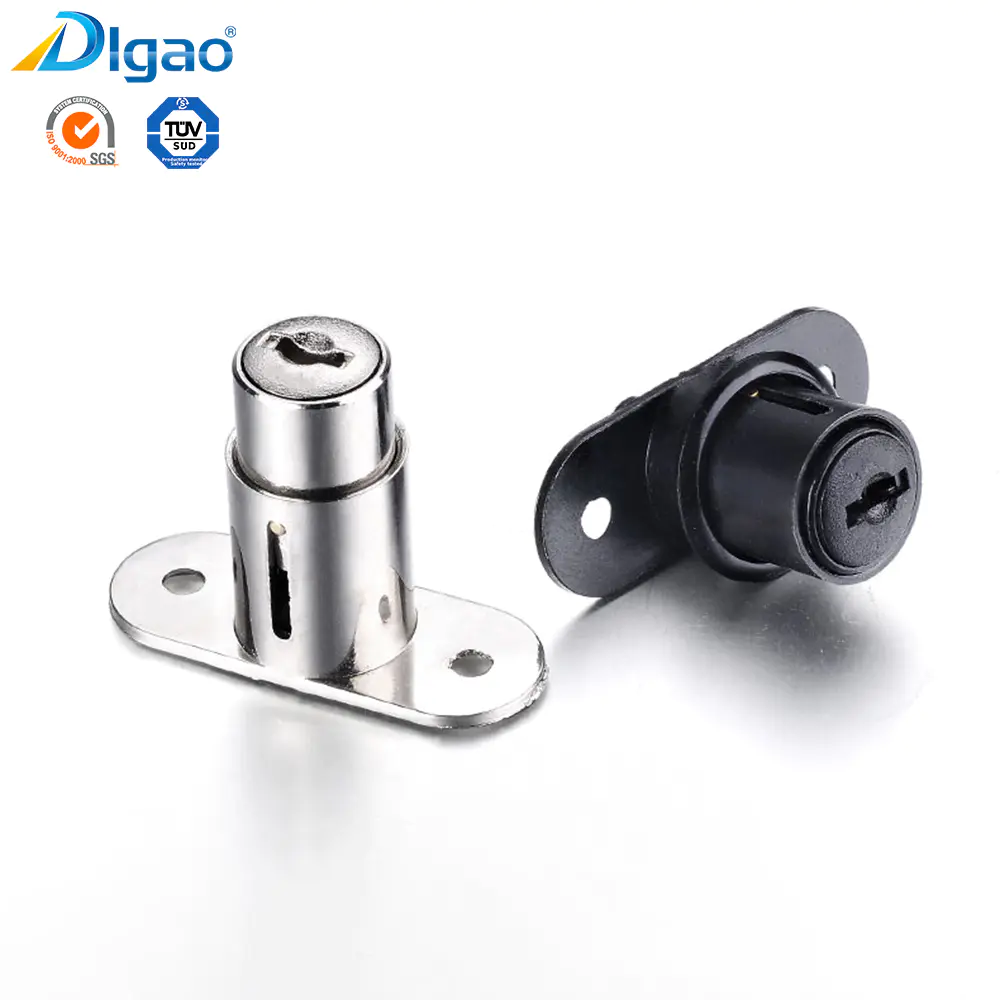 Digao Durable 105 Zinc Alloy Furniture Showcase Plunger Glass Push Lock
