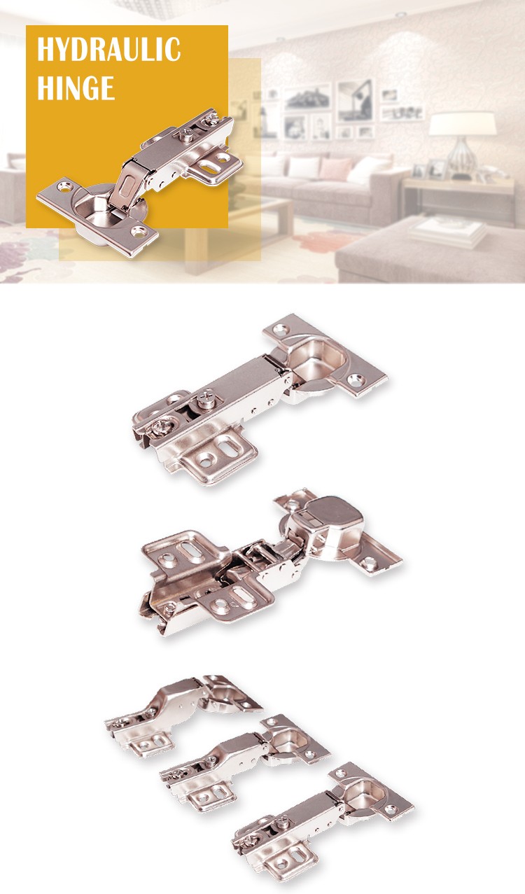 DIgao hydraulic self closing cabinet hinges ODM for Klicken cabinet-1