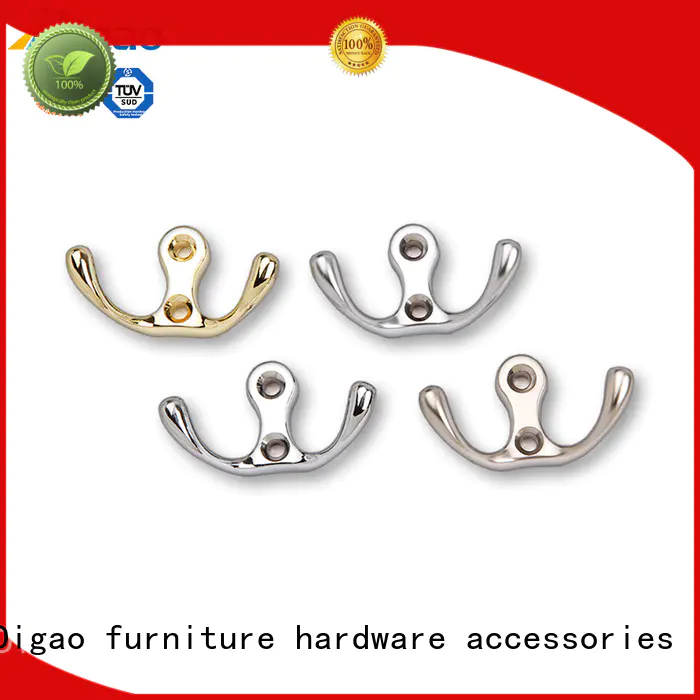 DIgao Breathable metal coat hooks for wholesale coat wall