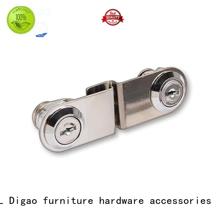 DIgao solid mesh display cabinet locks for wholesale drawer lock