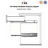 rails soft close slides for wholesale for drawer DIgao