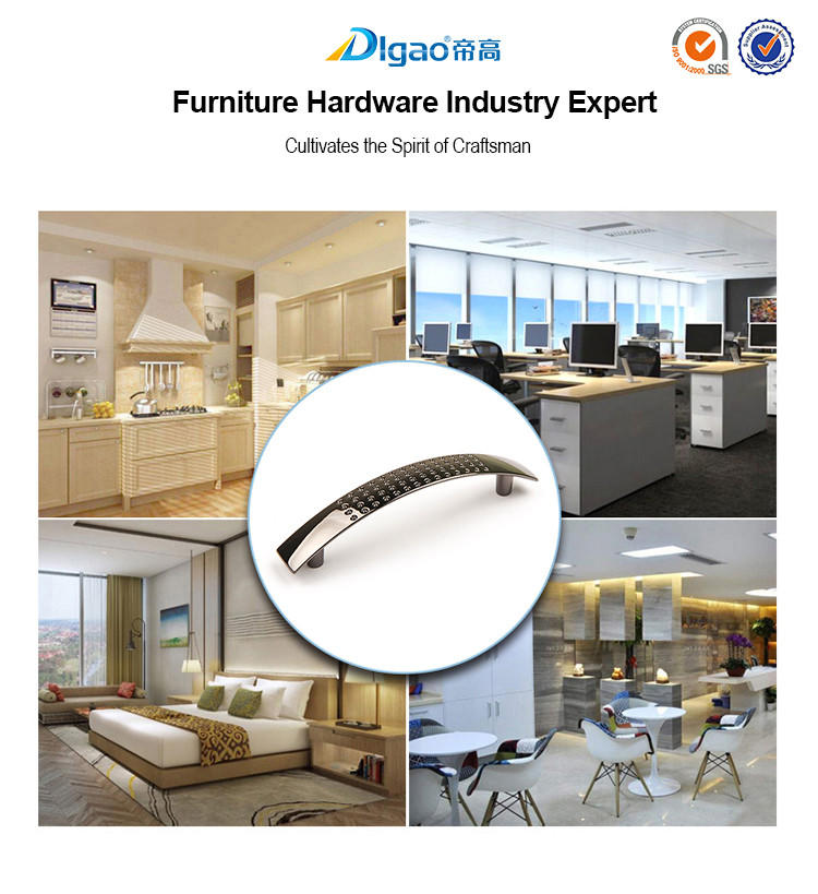 cabinet zinc brass OEM furniture handle DIgao