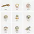 brass cabinet knobs metal for modern furniture DIgao