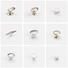 zinc style drawer furniture knobs and handles DIgao Brand