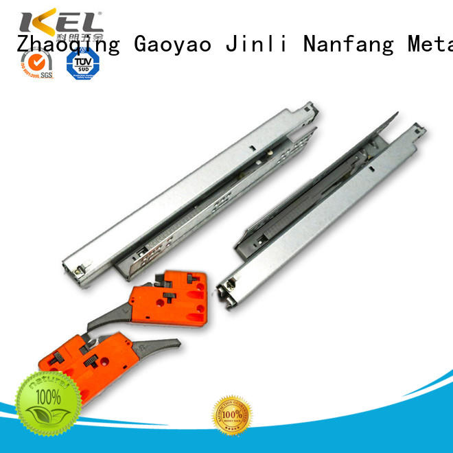 telescopic full rail best soft close drawer slides DIgao manufacture
