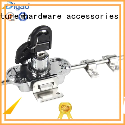 glass cabinet locks and latches free sample for push lock DIgao