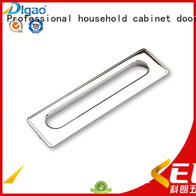Breathable recessed pull handles handle bulk production