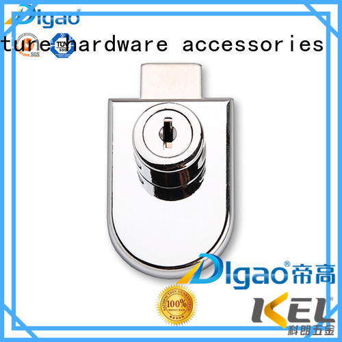 DIgao latest glass display cabinet locks for wholesale kitchen double door lock